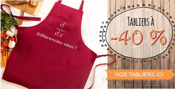 Tablier maths