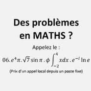 Des Problèmes en Maths ? – Humour Maths