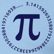 Pi et ses Décimales – Rond – Humour Maths