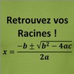 Racines du trinôme